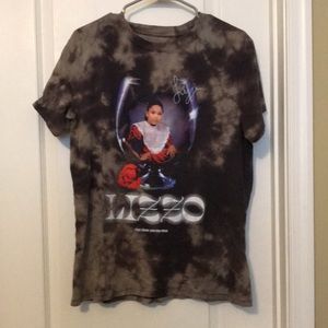 Lizzo bleach dyed tour concert tee NWOT